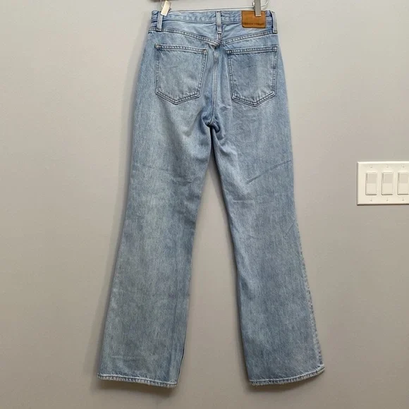 ❗️SOLD❗️Denim Forum The Marianne Mid Loose Flare 32L Size 24 - Picture 6 of 12